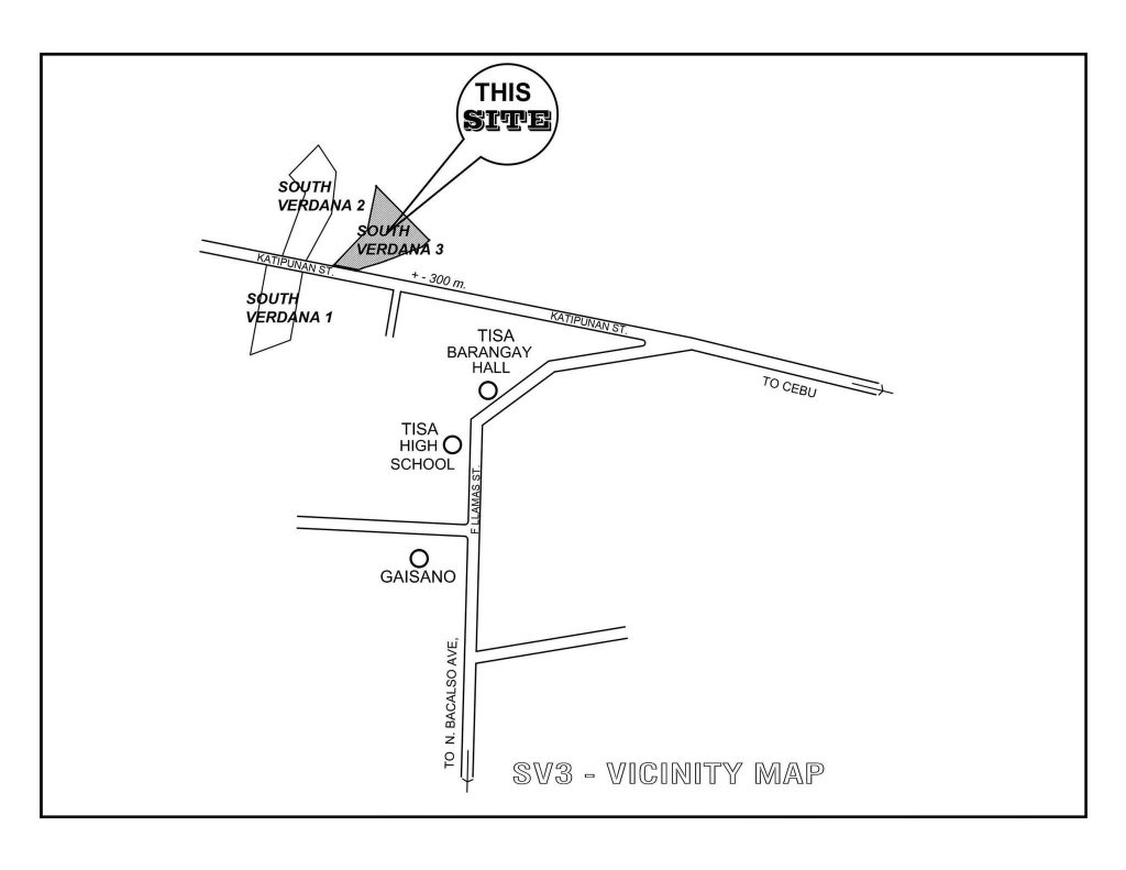 South Verdana 3 - Vicinity Map