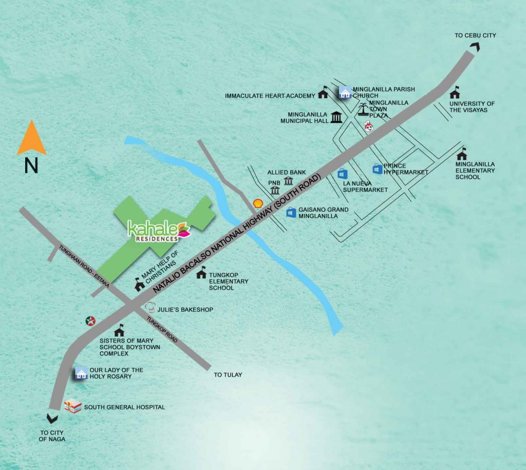 Kahale Residences Location Map