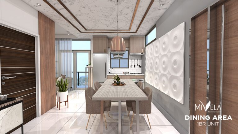 1BR Dining Area