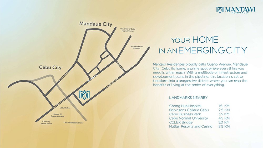 Mantawi Residences Vicinity Map