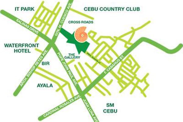 Grand Residences Cebu - Vicinity Map